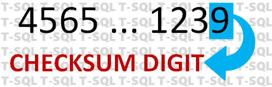 Checksum Digit
